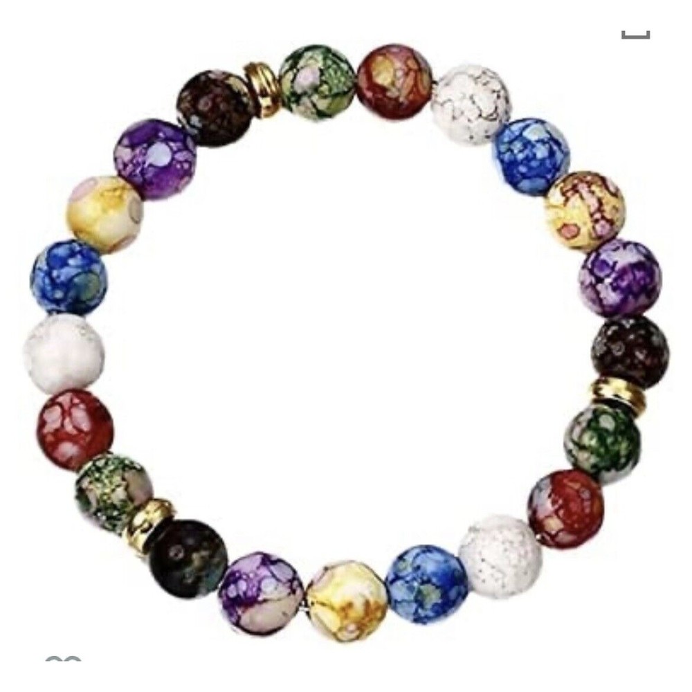 Natural Volcanic Stone Energy Bracelet Great Gift Idea!!